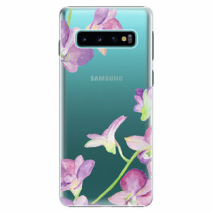 Plastový kryt iSaprio - Purple Orchid - Samsung Galaxy S10