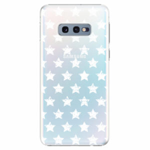 Plastový kryt iSaprio - Stars Pattern - white - Samsung Galaxy S10e