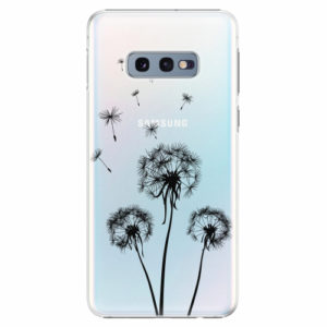 Plastový kryt iSaprio - Three Dandelions - black - Samsung Galaxy S10e