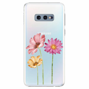 Plastový kryt iSaprio - Three Flowers - Samsung Galaxy S10e