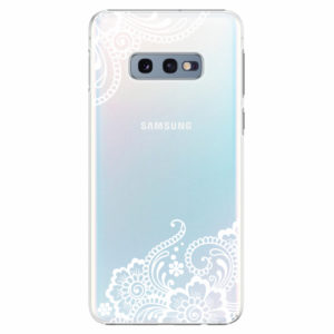 Plastový kryt iSaprio - White Lace 02 - Samsung Galaxy S10e