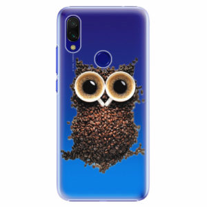 Plastový kryt iSaprio - Owl And Coffee - Xiaomi Redmi 7