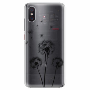 Plastový kryt iSaprio - Three Dandelions - black - Xiaomi Mi 8 Pro