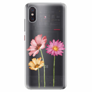 Plastový kryt iSaprio - Three Flowers - Xiaomi Mi 8 Pro