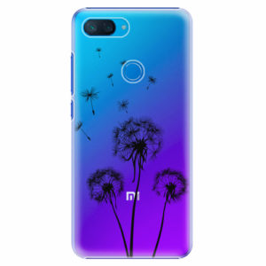 Plastový kryt iSaprio - Three Dandelions - black - Xiaomi Mi 8 Lite