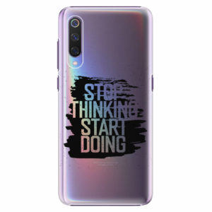 Plastový kryt iSaprio - Start Doing - black - Xiaomi Mi 9