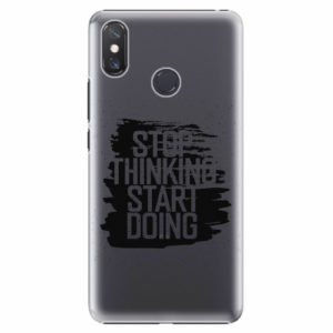 Plastový kryt iSaprio - Start Doing - black - Xiaomi Mi Max 3