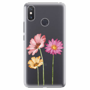 Plastový kryt iSaprio - Three Flowers - Xiaomi Mi Max 3