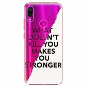 Plastový kryt iSaprio - Makes You Stronger - Xiaomi Redmi Note 7