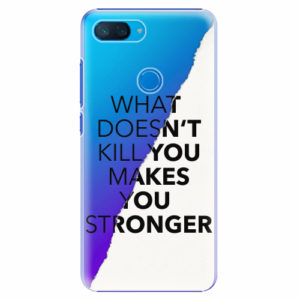 Plastový kryt iSaprio - Makes You Stronger - Xiaomi Mi 8 Lite