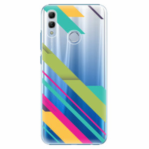 Plastový kryt iSaprio - Color Stripes 03 - Huawei Honor 10 Lite