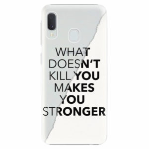 Plastový kryt iSaprio - Makes You Stronger - Samsung Galaxy A20e