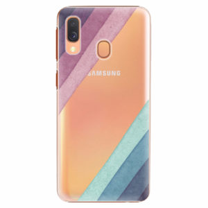 Plastový kryt iSaprio - Glitter Stripes 01 - Samsung Galaxy A40