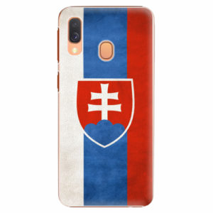 Plastový kryt iSaprio - Slovakia Flag - Samsung Galaxy A40