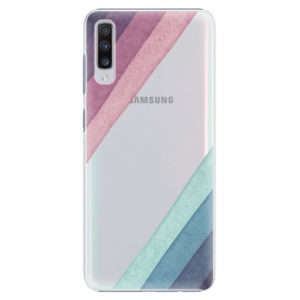 Plastový kryt iSaprio - Glitter Stripes 01 - Samsung Galaxy A70