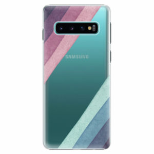 Plastový kryt iSaprio - Glitter Stripes 01 - Samsung Galaxy S10
