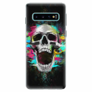 Plastový kryt iSaprio - Skull in Colors - Samsung Galaxy S10