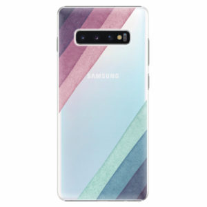 Plastový kryt iSaprio - Glitter Stripes 01 - Samsung Galaxy S10+