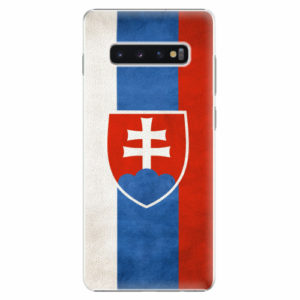 Plastový kryt iSaprio - Slovakia Flag - Samsung Galaxy S10+