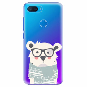 Plastový kryt iSaprio - Bear with Scarf - Xiaomi Mi 8 Lite