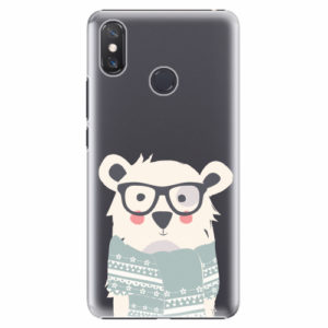 Plastový kryt iSaprio - Bear with Scarf - Xiaomi Mi Max 3