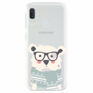 Plastový kryt iSaprio - Bear with Scarf - Samsung Galaxy A20e