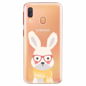 Plastový kryt iSaprio - Smart Rabbit - Samsung Galaxy A40