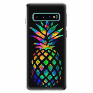 Plastový kryt iSaprio - Rainbow Pineapple - Samsung Galaxy S10