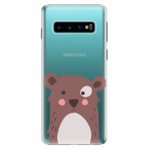 Plastový kryt iSaprio - Brown Bear - Samsung Galaxy S10