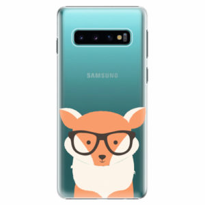 Plastový kryt iSaprio - Orange Fox - Samsung Galaxy S10
