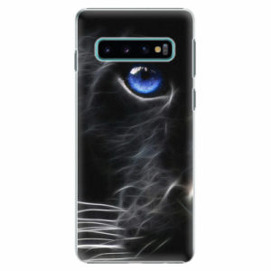 Plastový kryt iSaprio - Black Puma - Samsung Galaxy S10