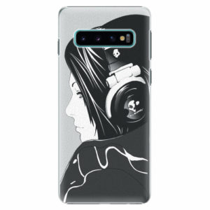 Plastový kryt iSaprio - Headphones - Samsung Galaxy S10