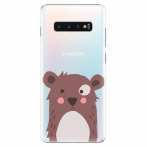 Plastový kryt iSaprio - Brown Bear - Samsung Galaxy S10+
