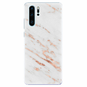 Plastový kryt iSaprio - Rose Gold Marble - Huawei P30 Pro