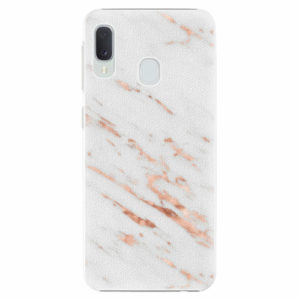 Plastový kryt iSaprio - Rose Gold Marble - Samsung Galaxy A20e