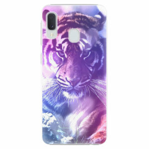 Plastový kryt iSaprio - Purple Tiger - Samsung Galaxy A20e