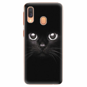 Plastový kryt iSaprio - Black Cat - Samsung Galaxy A40