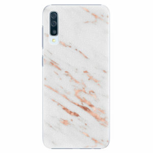 Plastový kryt iSaprio - Rose Gold Marble - Samsung Galaxy A50