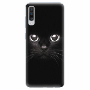 Plastový kryt iSaprio - Black Cat - Samsung Galaxy A70
