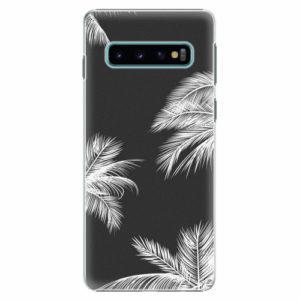 Plastový kryt iSaprio - White Palm - Samsung Galaxy S10