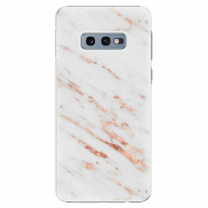 Plastový kryt iSaprio - Rose Gold Marble - Samsung Galaxy S10e