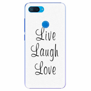 Plastový kryt iSaprio - Live Laugh Love - Xiaomi Mi 8 Lite