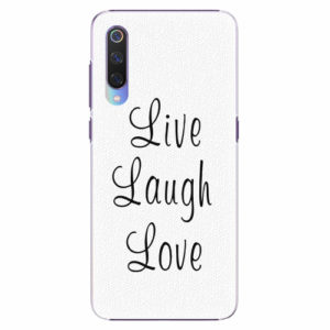 Plastový kryt iSaprio - Live Laugh Love - Xiaomi Mi 9
