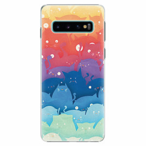 Plastový kryt iSaprio - Cats World - Samsung Galaxy S10