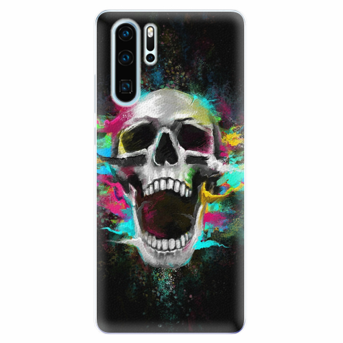 Silikonové pouzdro iSaprio - Skull in Colors - Huawei P30 Pro