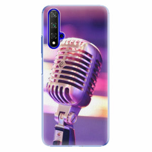Plastový kryt iSaprio - Vintage Microphone - Huawei Honor 20