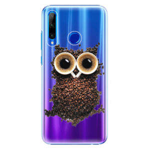 Plastový kryt iSaprio - Owl And Coffee - Huawei Honor 20 Lite