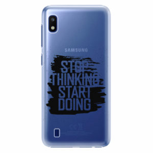 Plastový kryt iSaprio - Start Doing - black - Samsung Galaxy A10