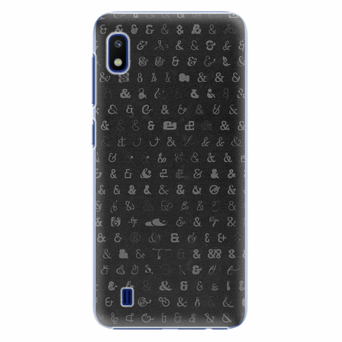 Plastový kryt iSaprio - Ampersand 01 - Samsung Galaxy A10 Plastový kryt iSaprio - Ampersand 01 - Samsung Galaxy A10
