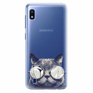 Plastový kryt iSaprio - Crazy Cat 01 - Samsung Galaxy A10